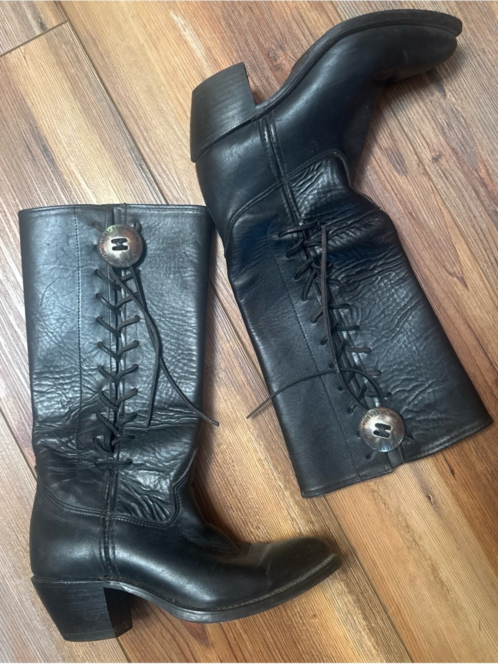 Harley Davidson Mid-Calf Lace-Up Women's Boots